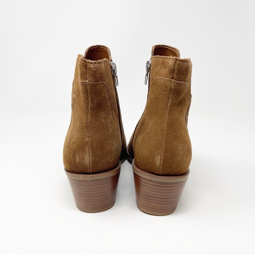 Dolce Vita Salome Bootie Brown Suede Leather Women’s Boots Shoes Size 7.5 - Picture 3 of 11